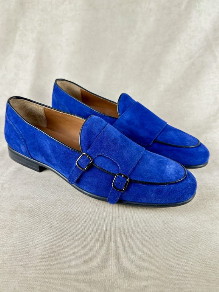 Loafers Blu Cobalto