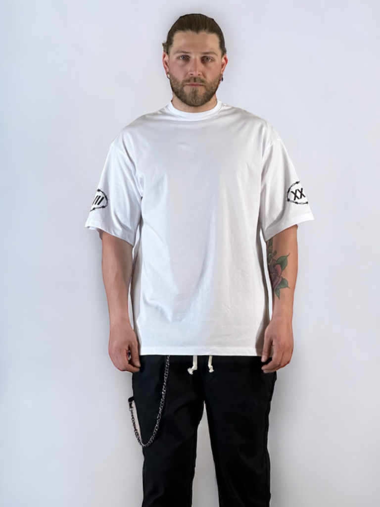 T-shirt Oversize XXVII Λευκη