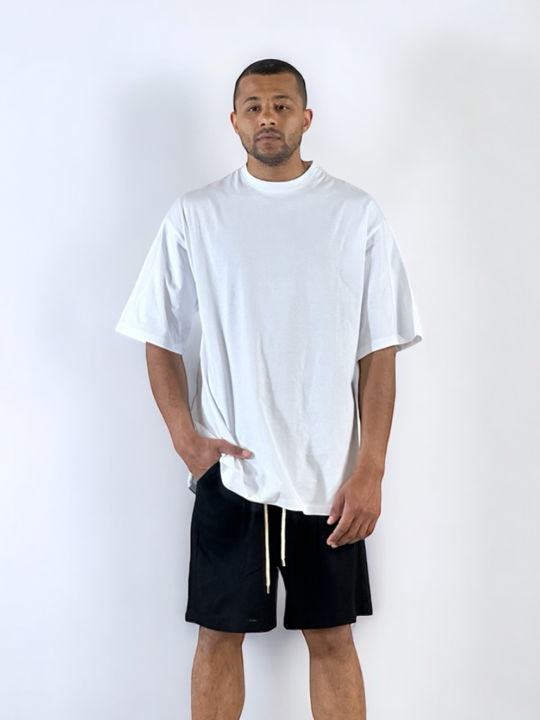 T-shirt Oversize Λευκο