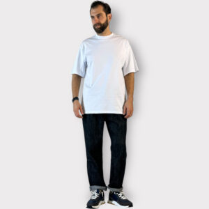 T-shirt Semi Oversized Λευκό