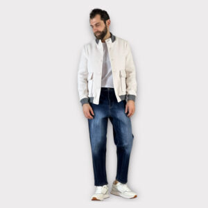 Takeshy Kurosawa Bomber Sea Wolf Cream